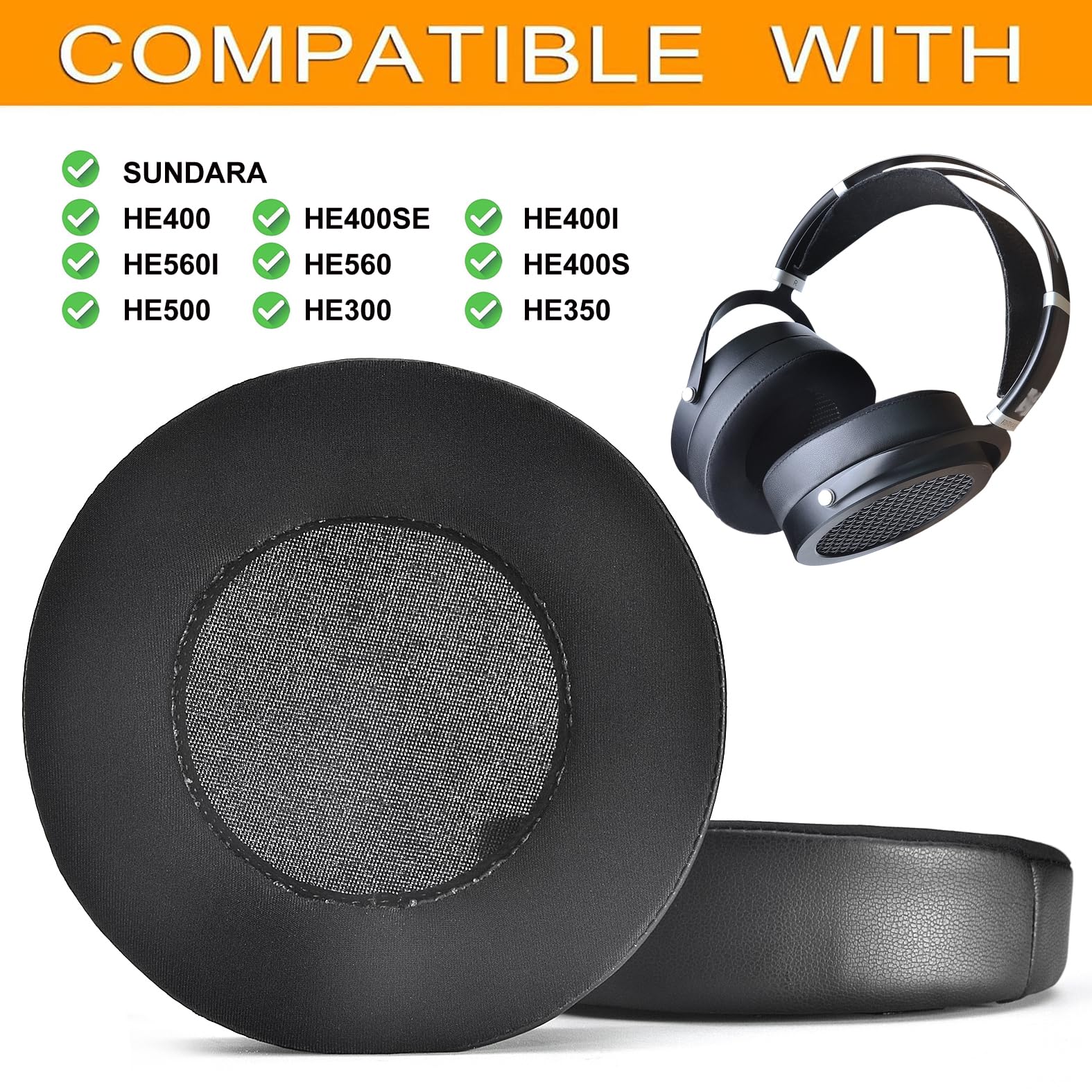 Amazon | Sundara冷却ジェルイヤーパッド 交換用クッション Hifiman